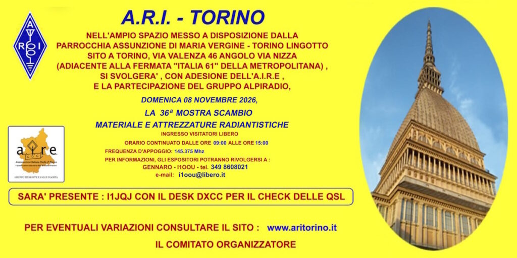 36° Mostra scambio ARI-Torino
